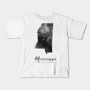 Mississippi state map Kids T-Shirt